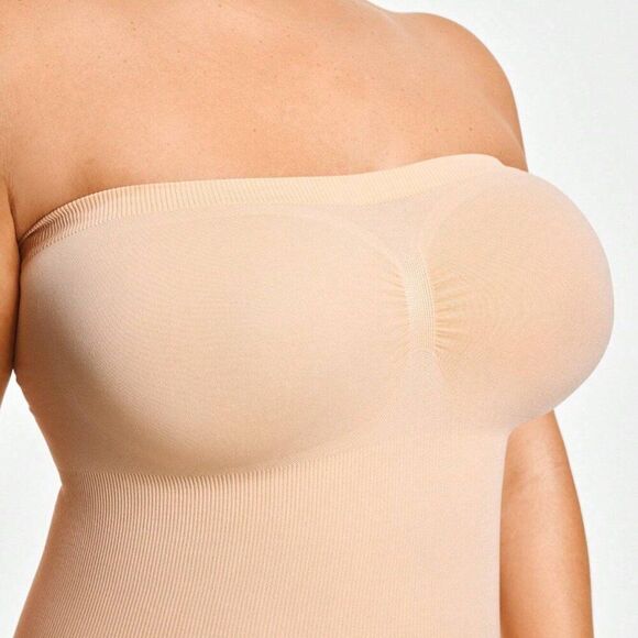 NEW SHEIN ShapeโPlus-Size Solid Color Minimalist Everyday Shapewear Romper 3X - Picture 6 of 12